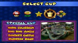 une photo d'Ã©cran de Mario Kart Double Dash sur Nintendo Gamecube